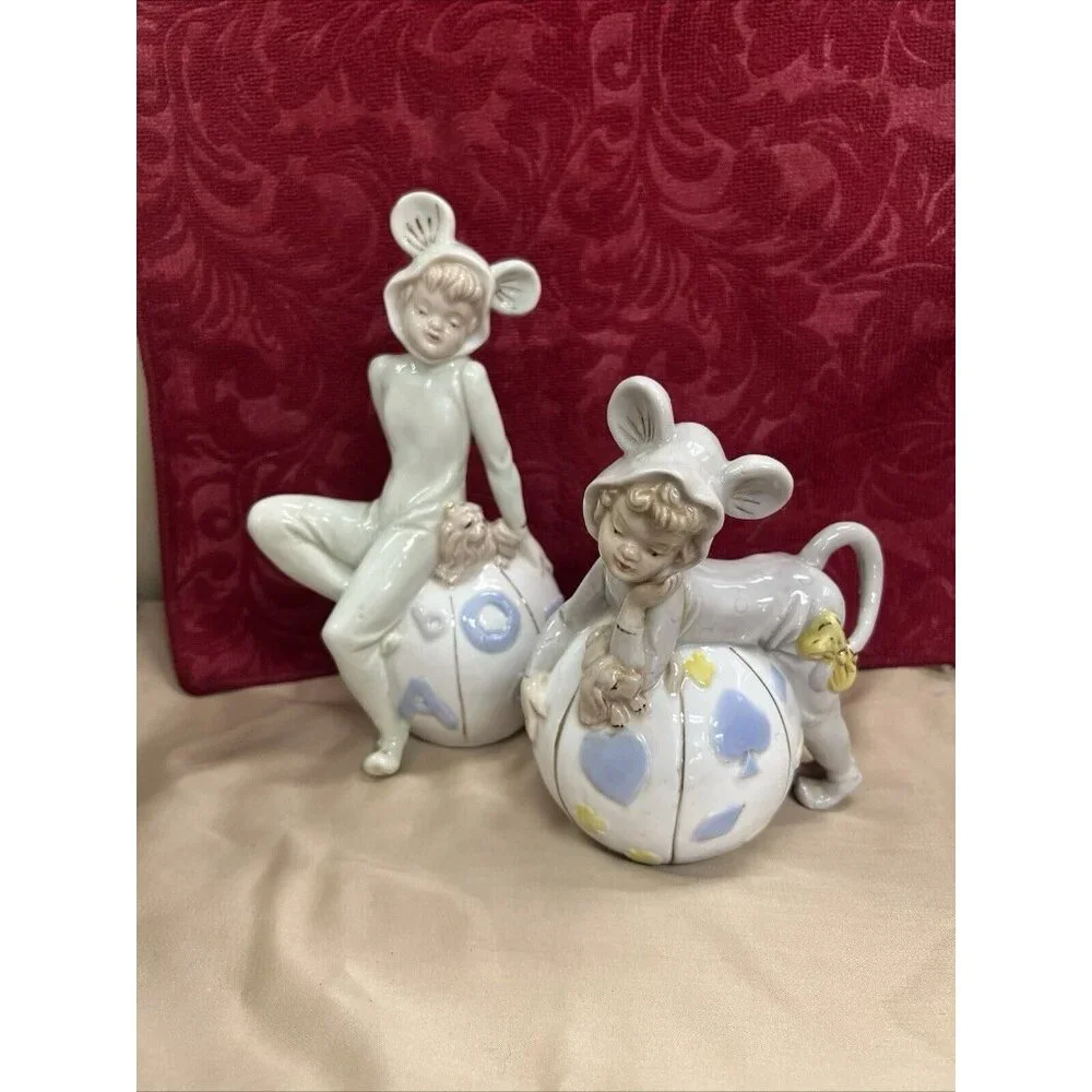 9" AND 7" TALL Nursery Figurines / Circus Collectable - Picture 2 of 16